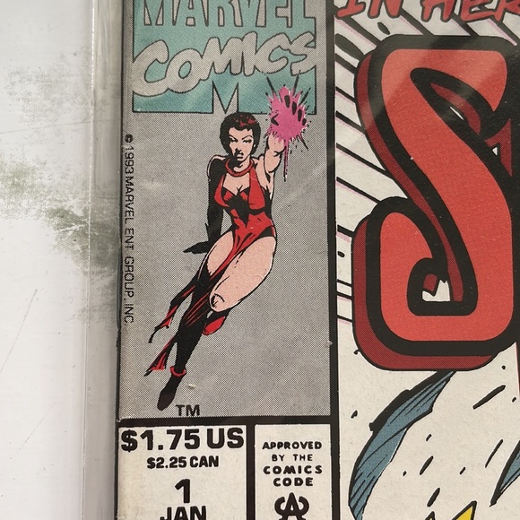 Scarlet Witch #1 (Marvel 1993) 1st Solo Series - Picture 2 of 3
